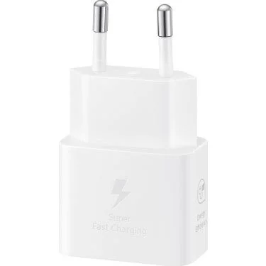 Samsung EP-T2510N 25W Type C Hızlı Şarj Adaptörü Beyaz görsel 3